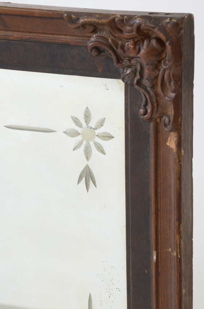 Antique Mantel Mirror