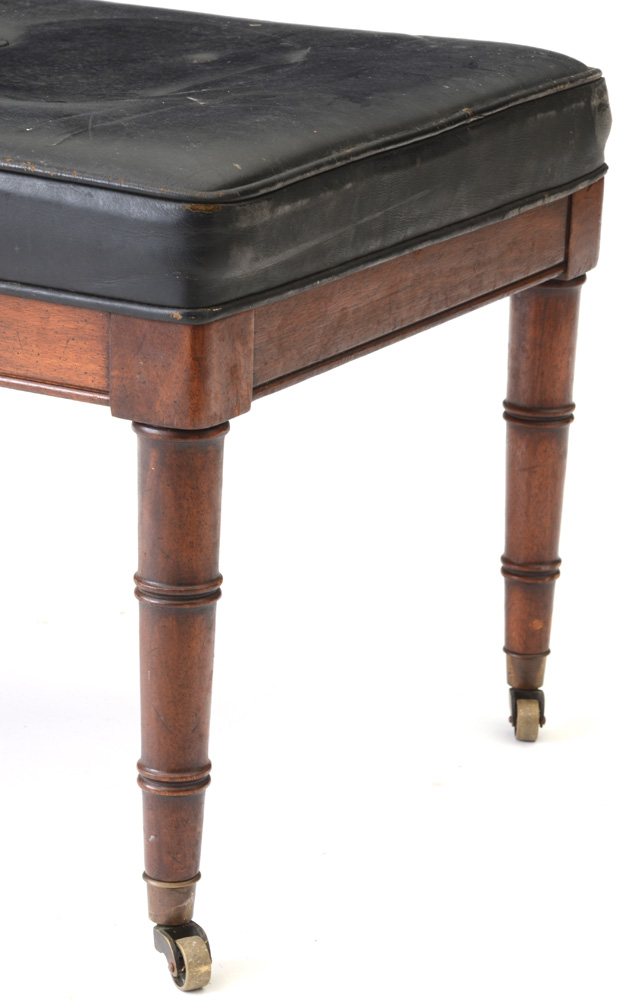 Vintage Ottoman on Casters