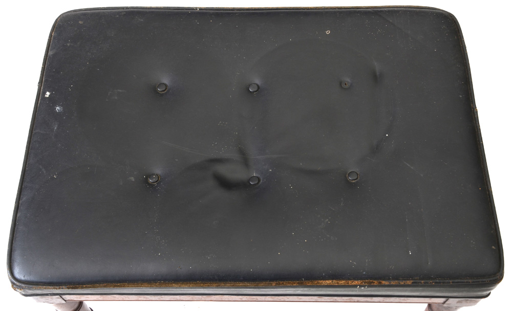 Vintage Ottoman on Casters