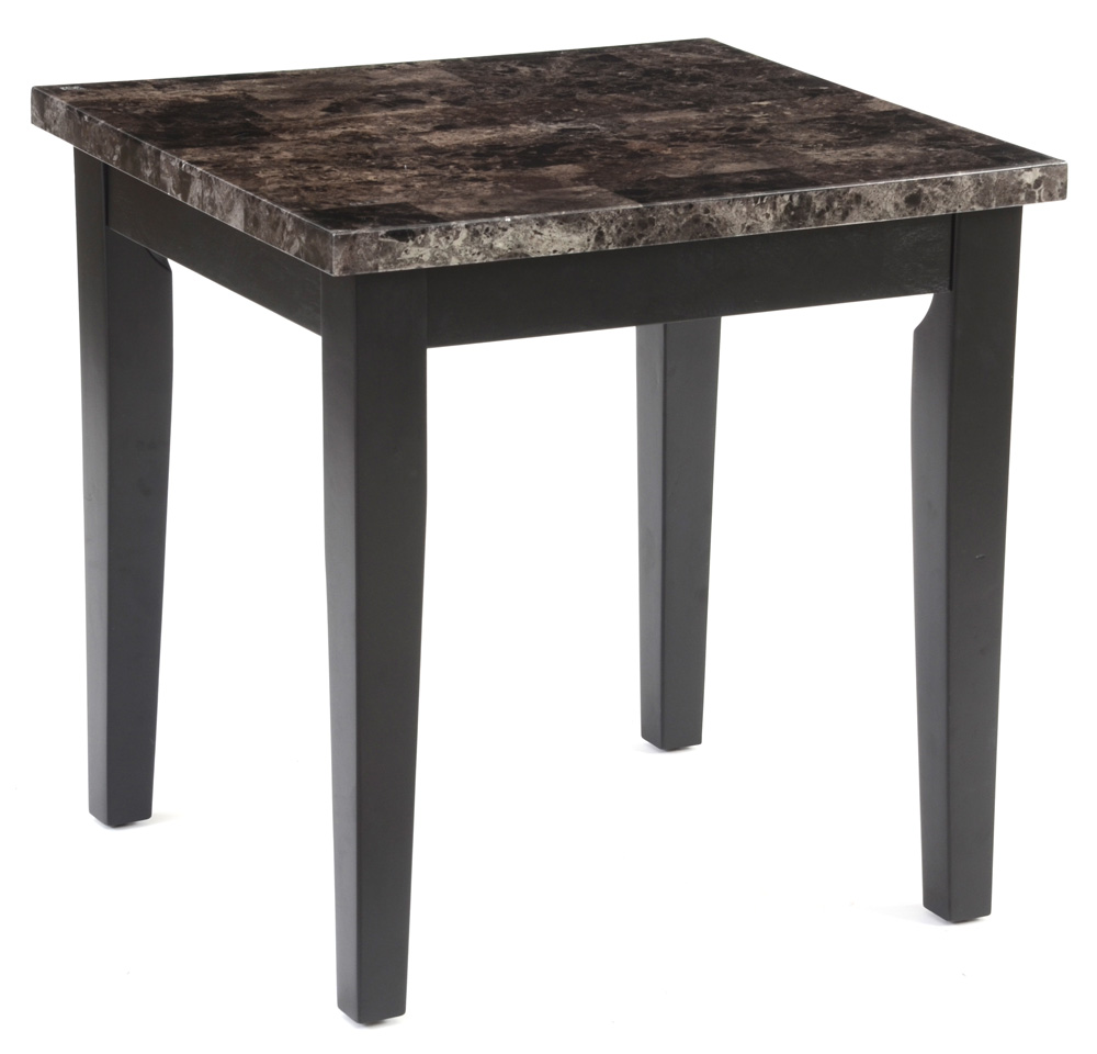 Pair of Faux Stone End Tables