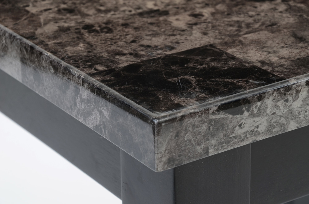 Pair of Faux Stone End Tables