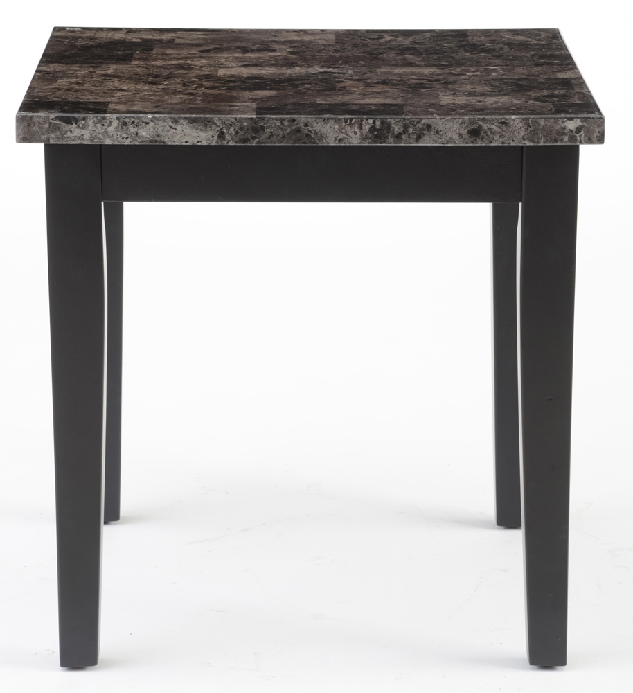 Pair of Faux Stone End Tables
