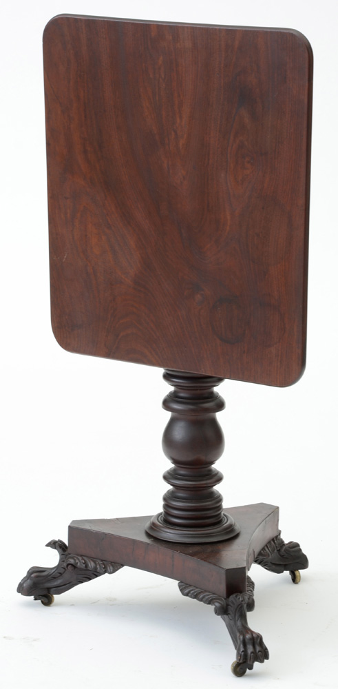Tilt-Top Pedestal Table