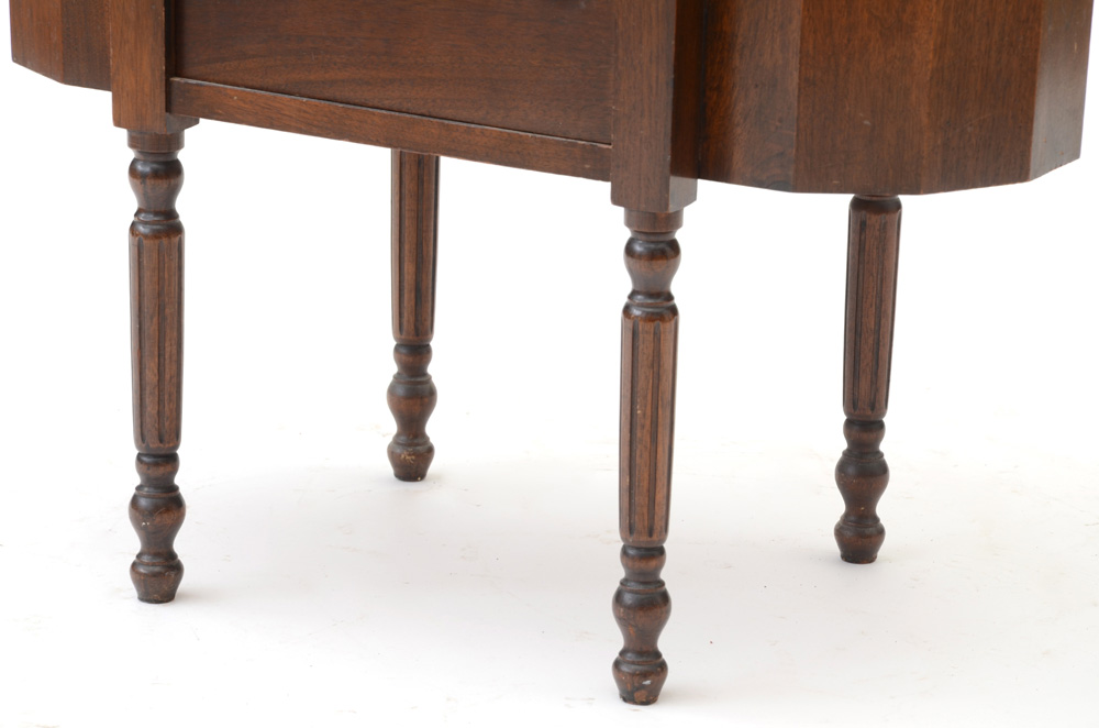 Vintage Walnut Sewing Stand