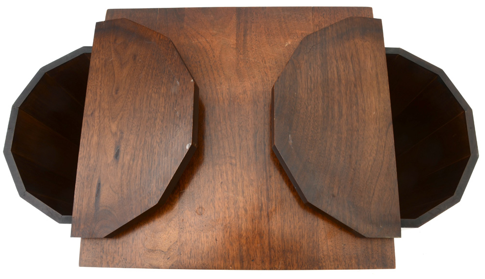 Vintage Walnut Sewing Stand