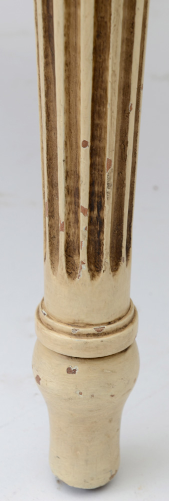 Painted Louis XVI Style  Parlor Chair