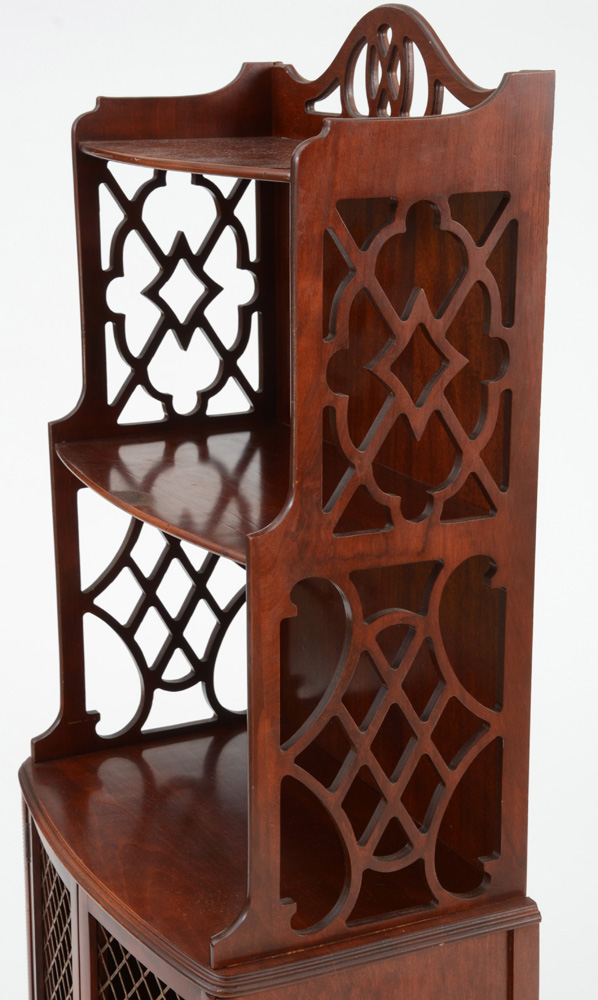 Vintage Butler Cherry Bookshelf