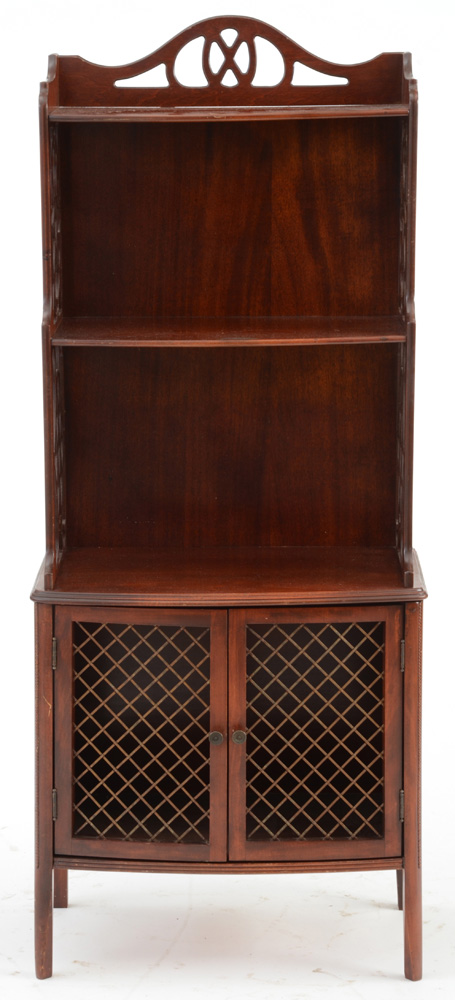 Vintage Butler Cherry Bookshelf