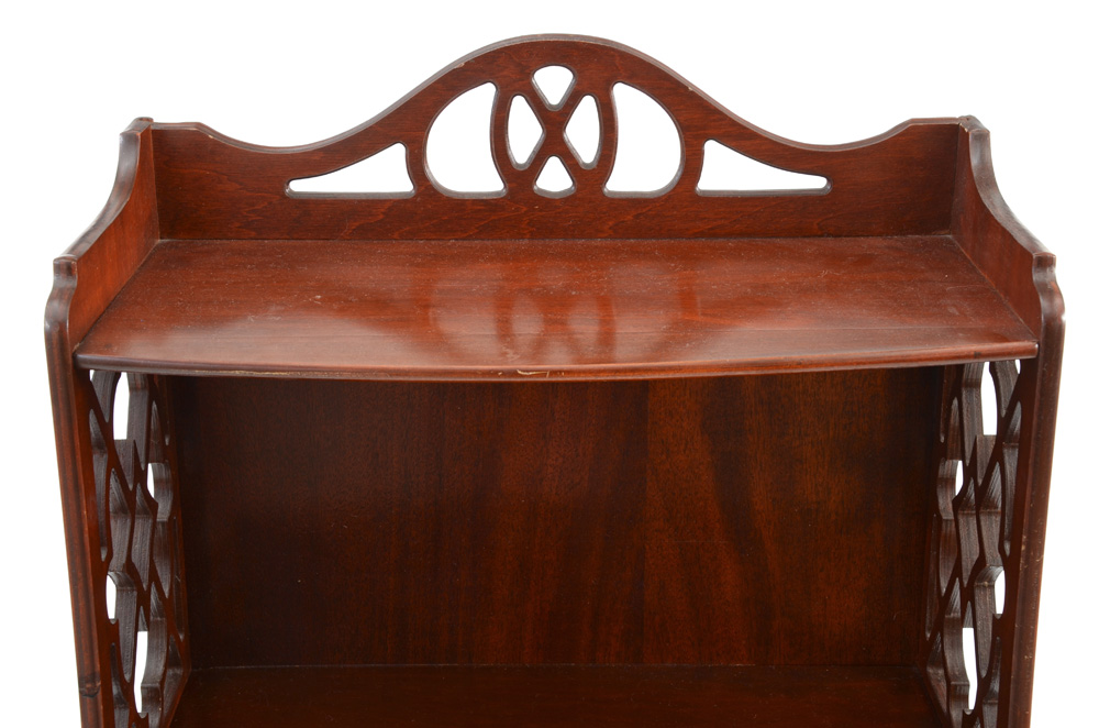 Vintage Butler Cherry Bookshelf