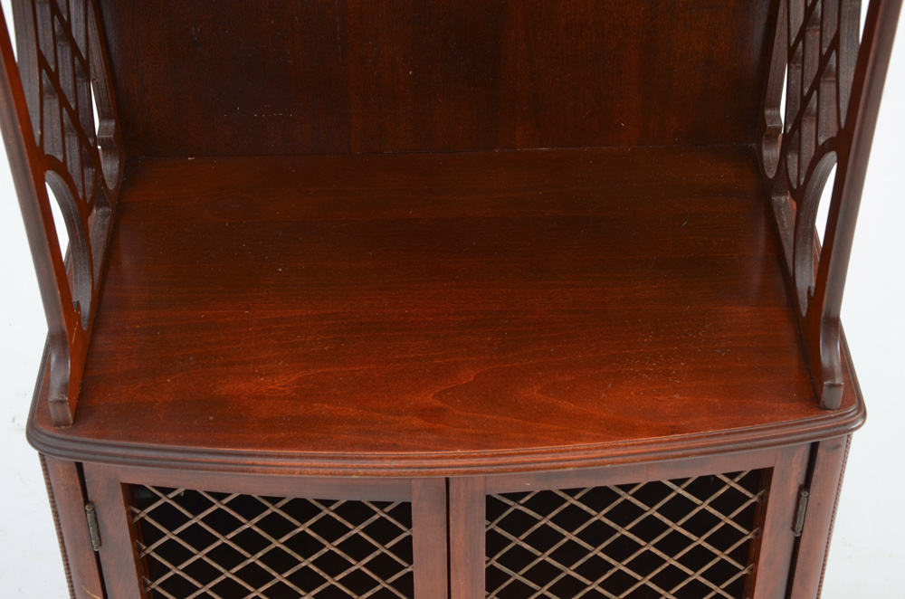 Vintage Butler Cherry Bookshelf