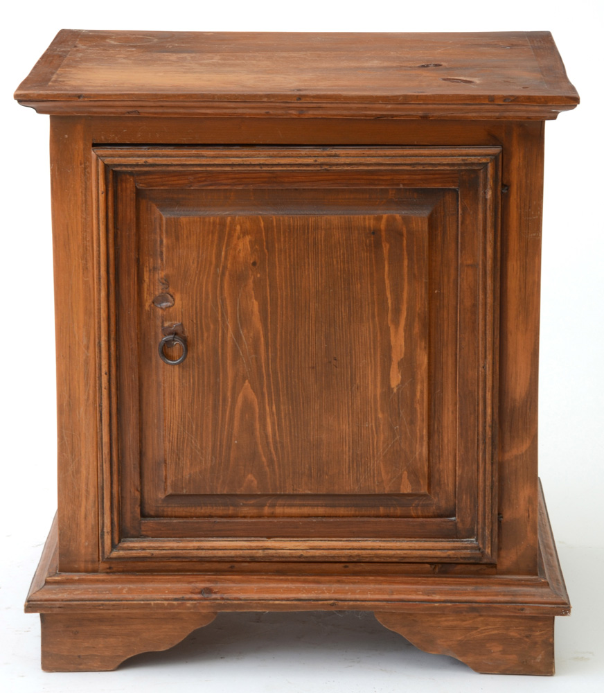 Pair of Vintage Pine End Tables
