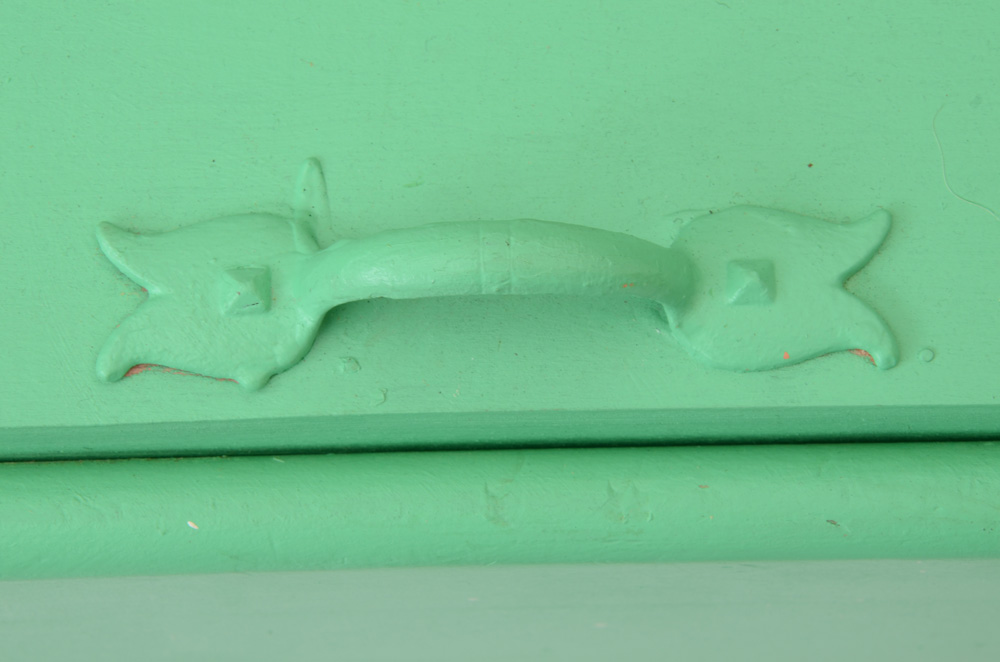 Light Green Painted Chest