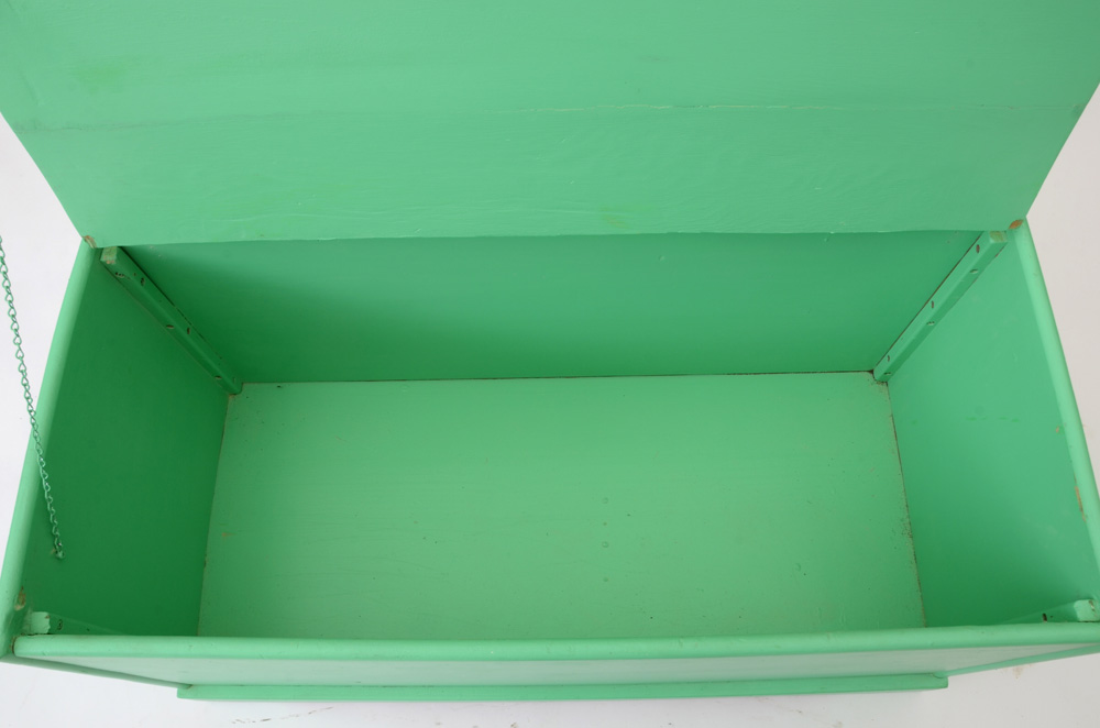 Light Green Painted Chest
