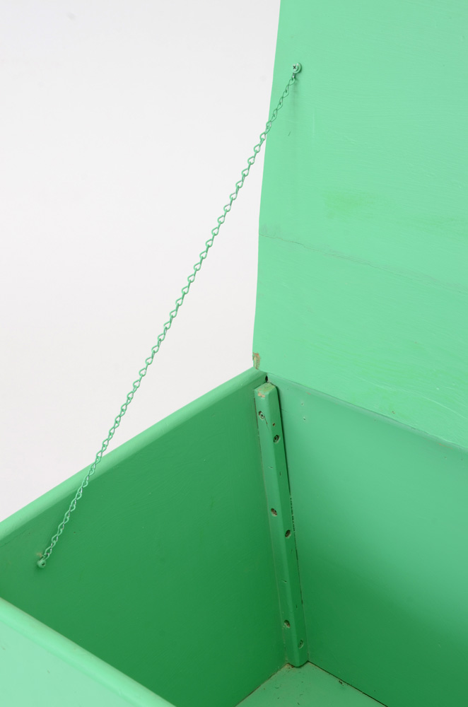 Light Green Painted Chest