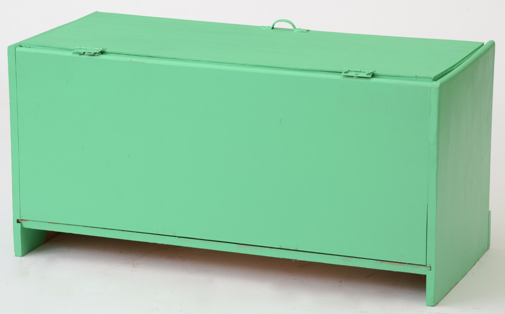 Light Green Painted Chest