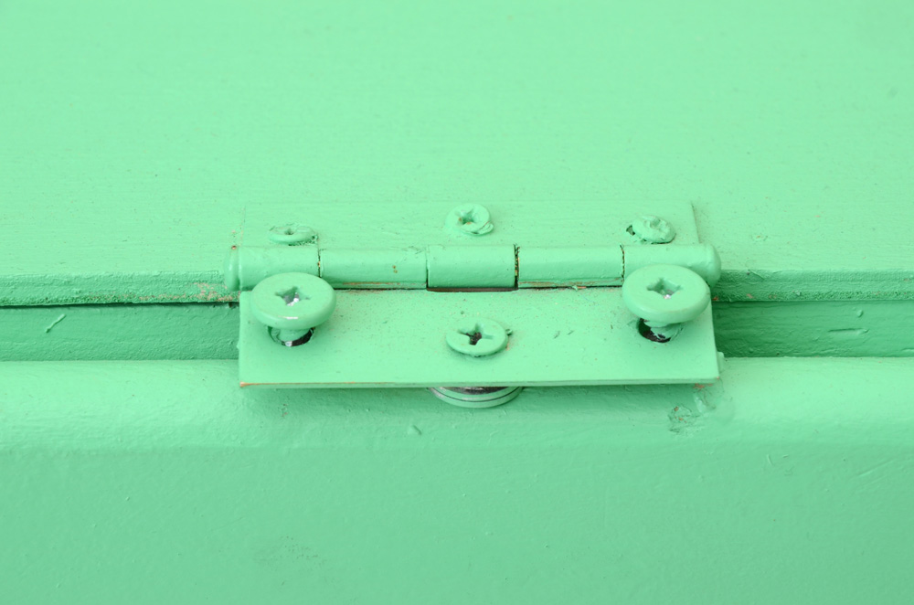 Light Green Painted Chest