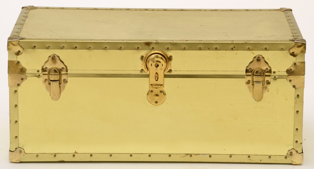 Brass Tone Trunk