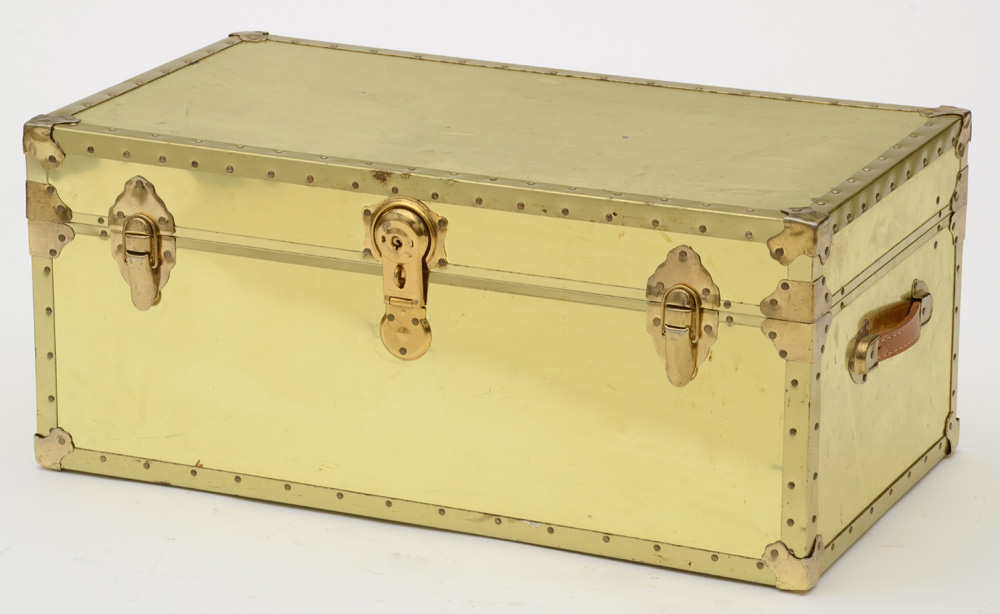 Brass Tone Trunk
