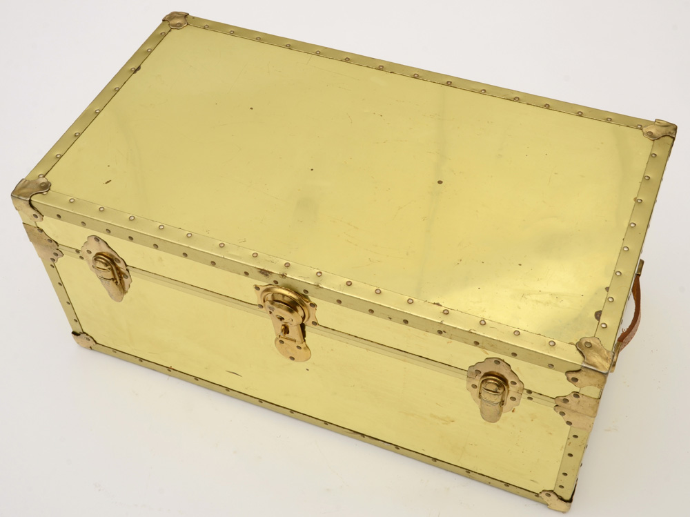 Brass Tone Trunk