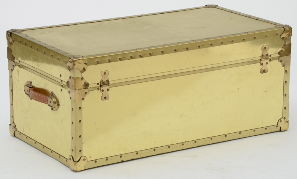 Brass Tone Trunk