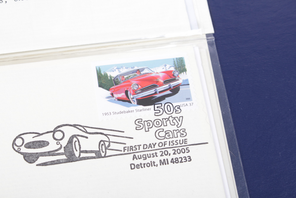 22K Golden Replicas of US Stamps Binders