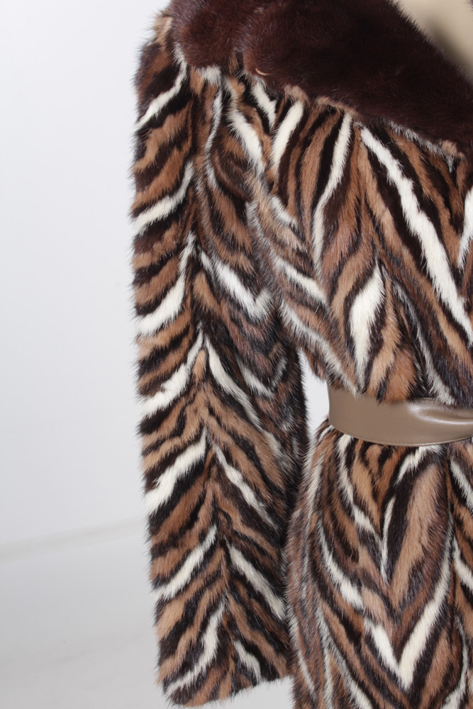 1970s Vintage Mink Fur Coat