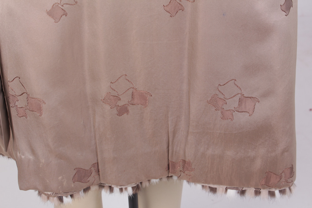 1970s Vintage Mink Fur Coat