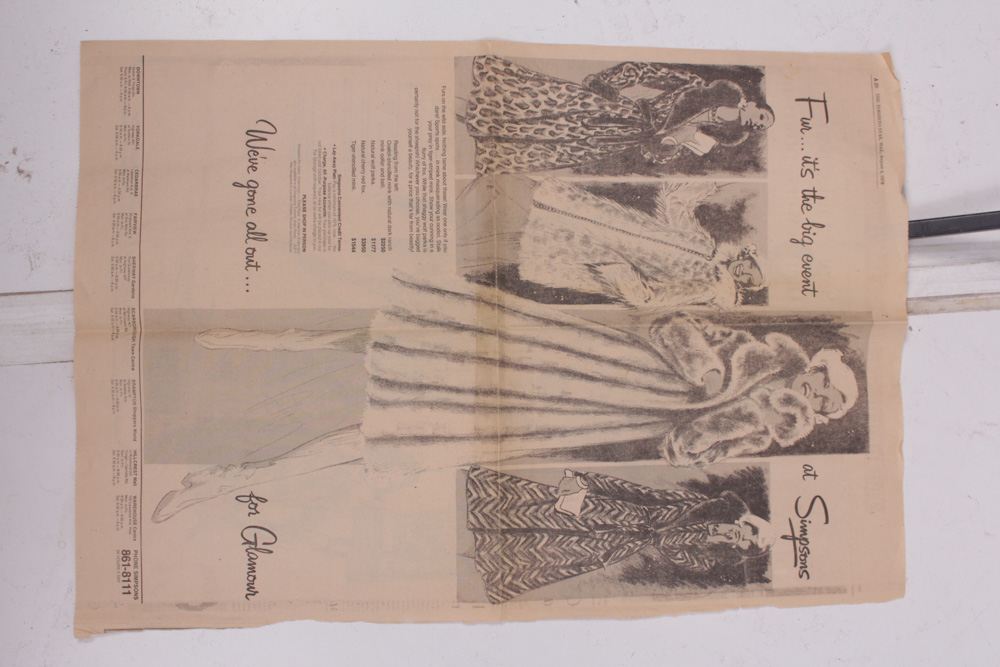 1970s Vintage Mink Fur Coat