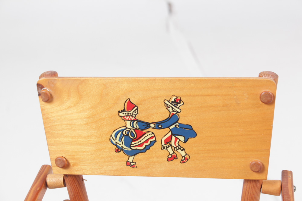 Vintage Doll High Chair