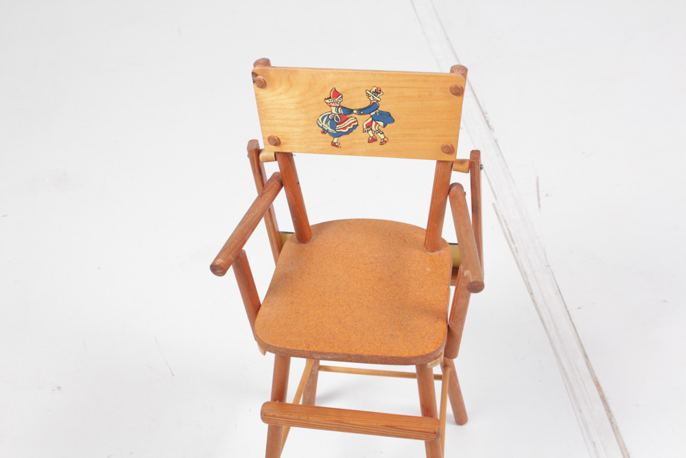 Vintage Doll High Chair