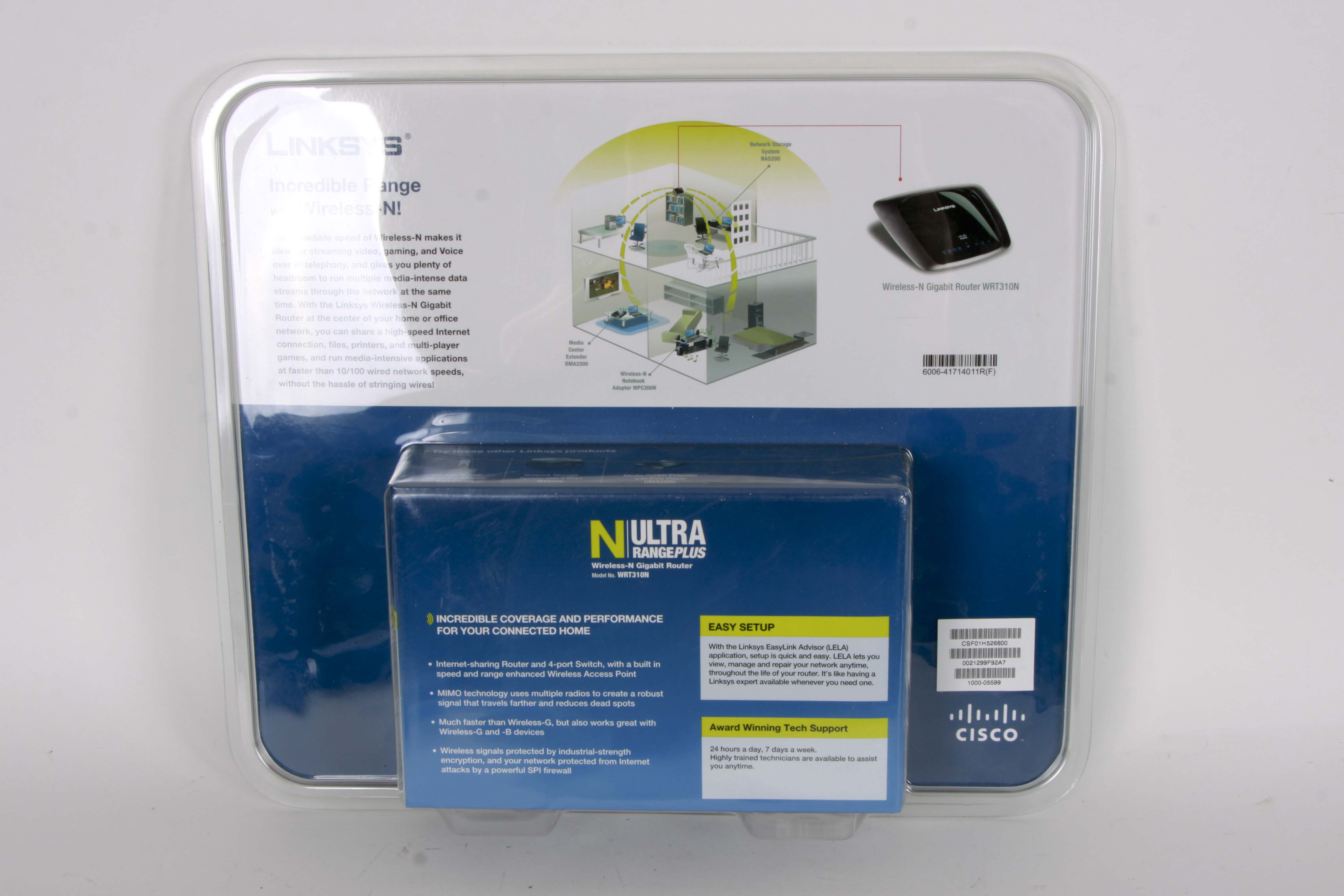 Linksys Wireless-N Gigabit Router and USB Adapter