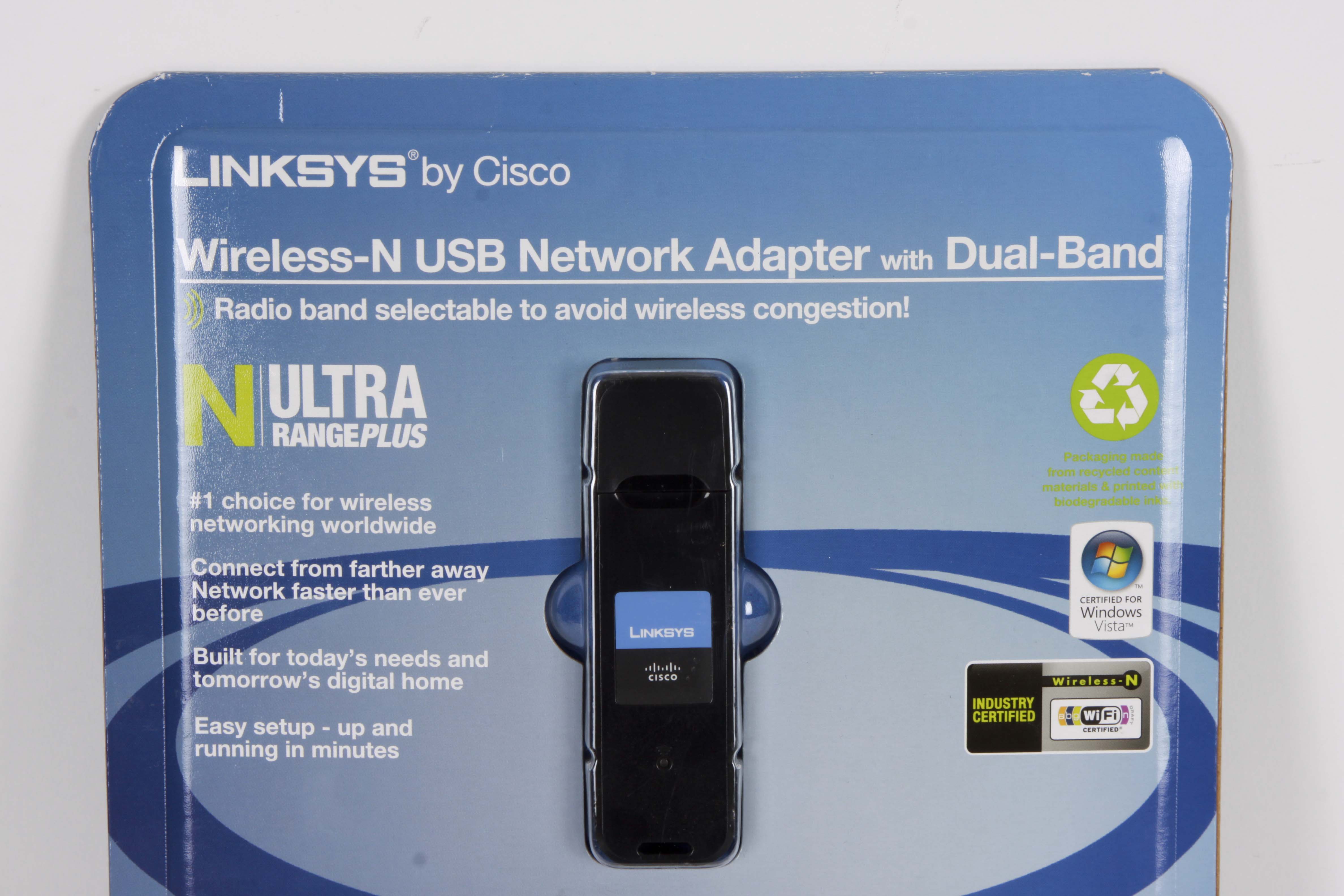 Linksys Wireless-N Gigabit Router and USB Adapter