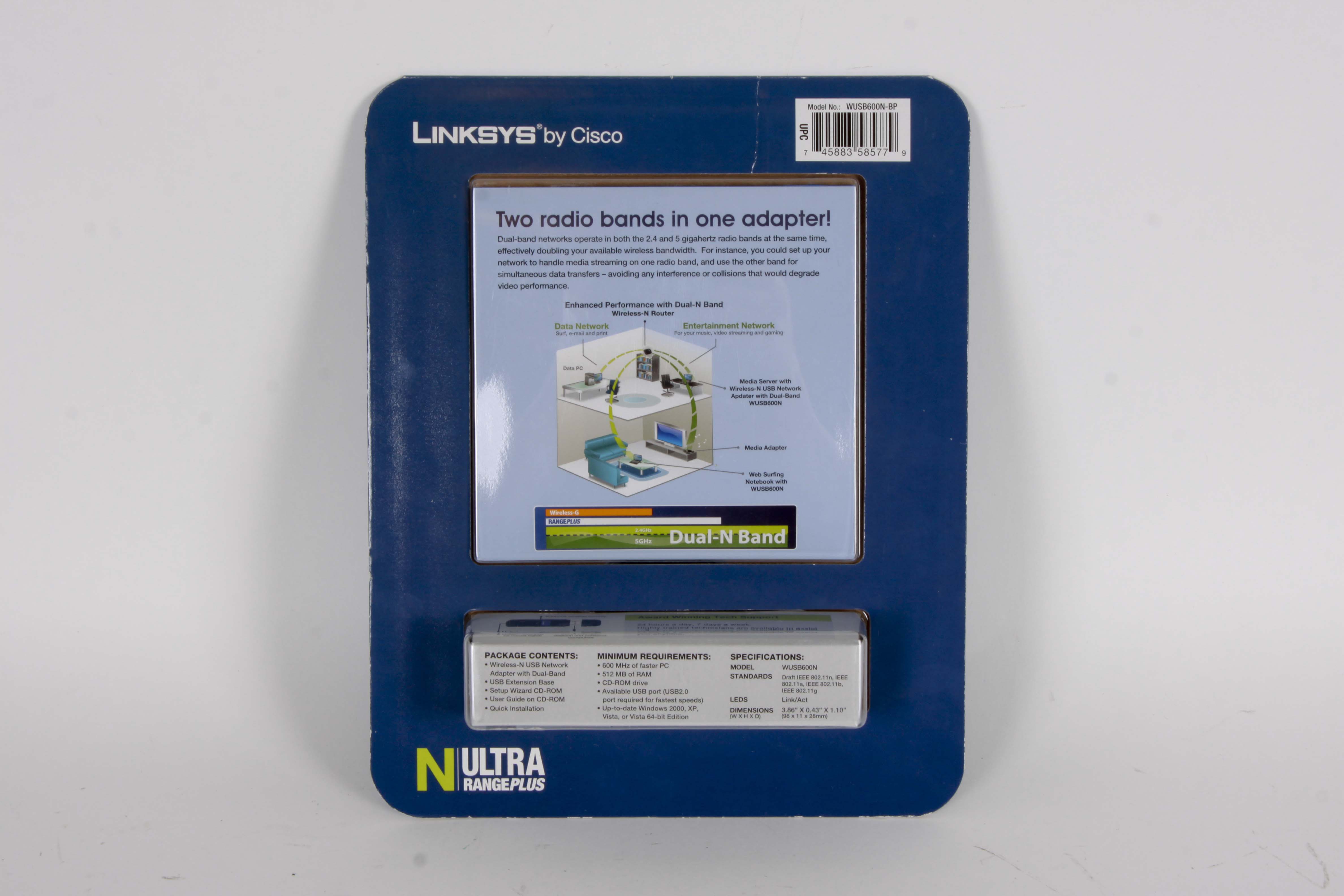 Linksys Wireless-N Gigabit Router and USB Adapter