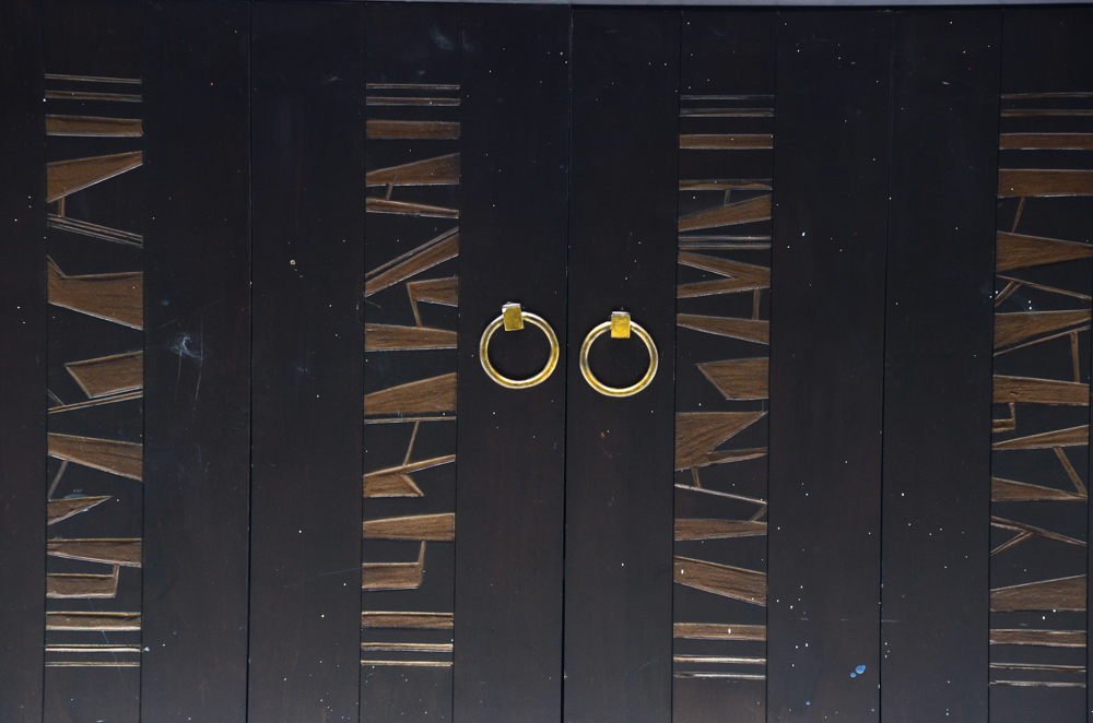 Side Cabinet in Black