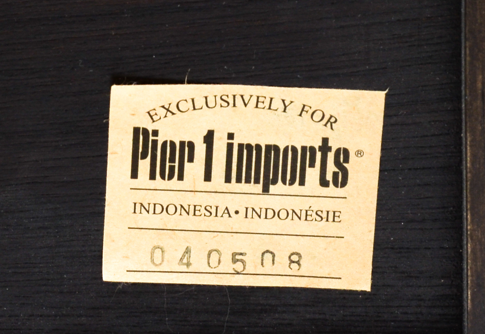 Side Cabinet in Black