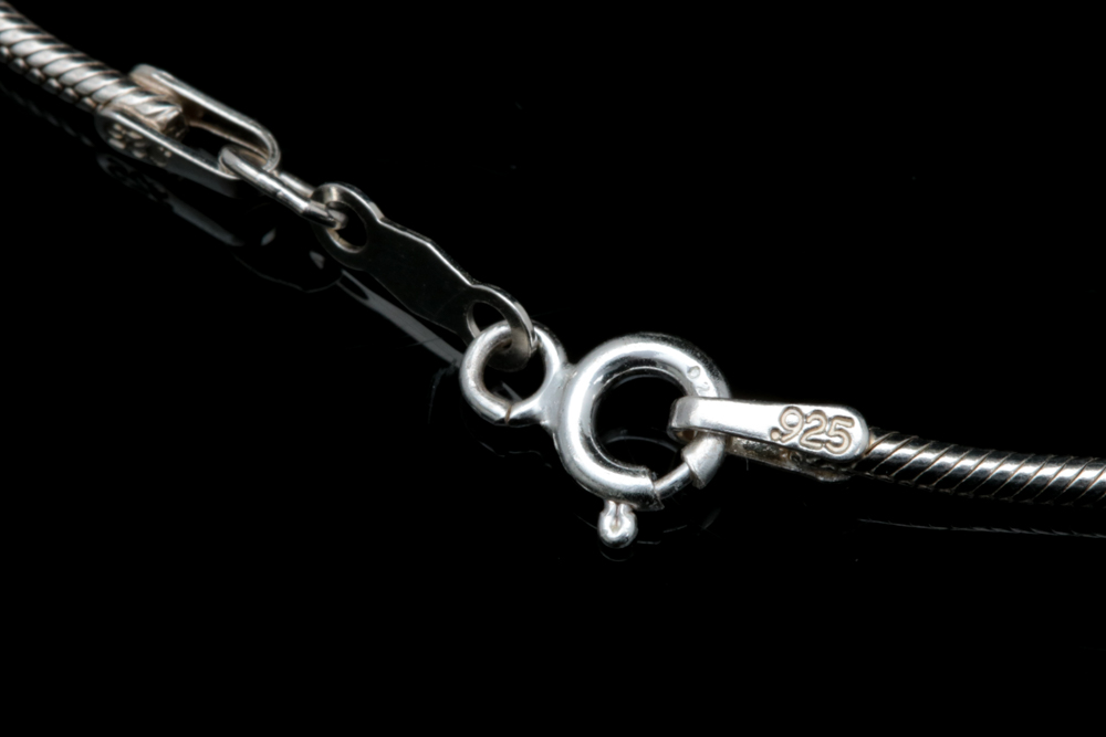 Bastian Sterling Silver and Polished Crystal Pendant with Chain