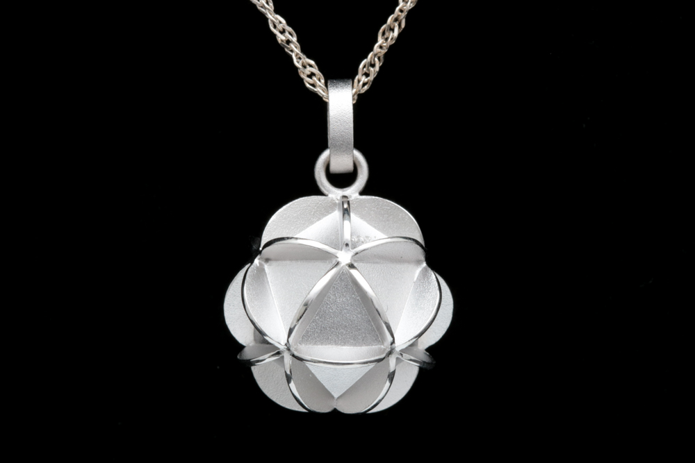 Bastian Sterling Silver Pendant with Chain