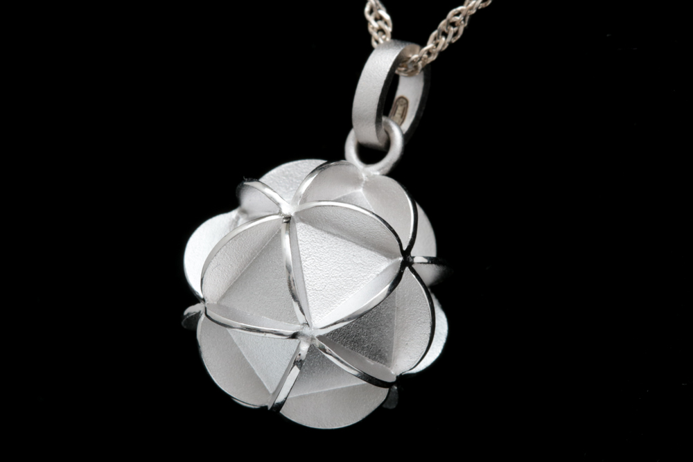 Bastian Sterling Silver Pendant with Chain