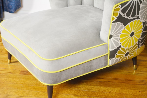 Mid Century Modern Chaise Lounge