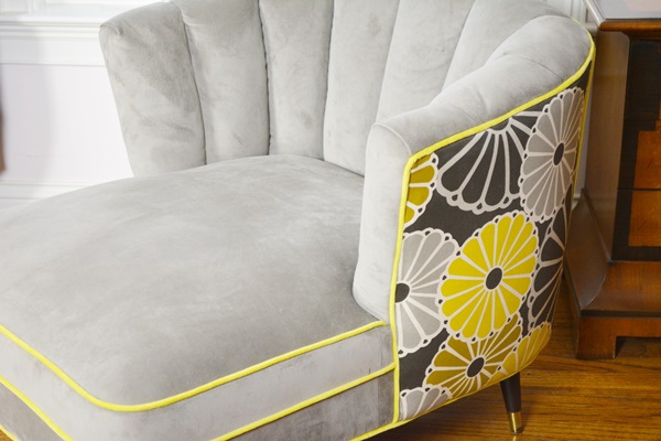 Mid Century Modern Chaise Lounge