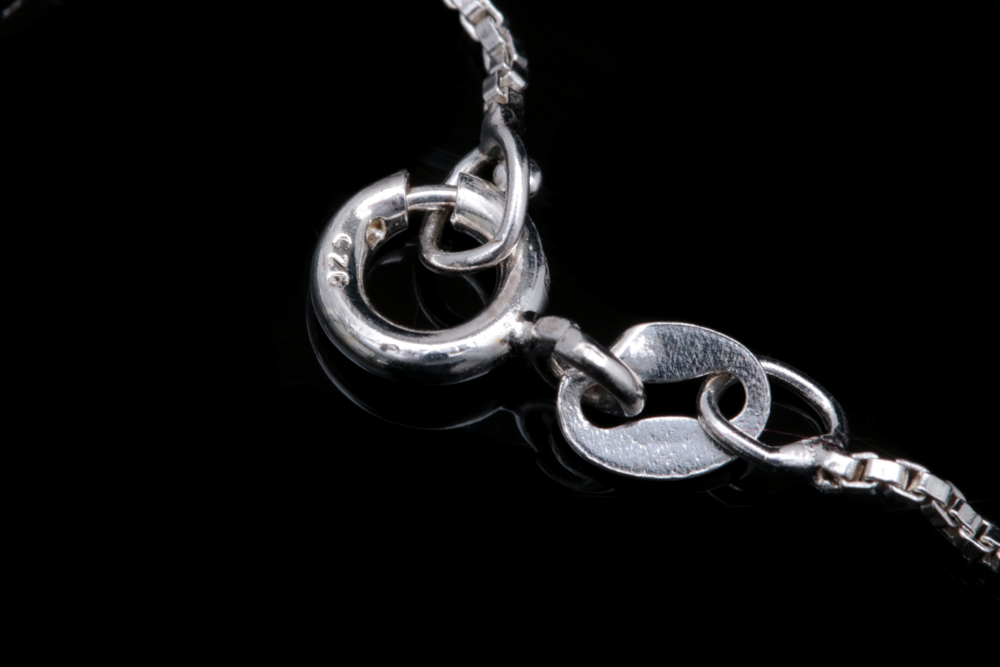 Gold Wash on Sterling Silver, Tanzanite and Diamond Pendant with Chain