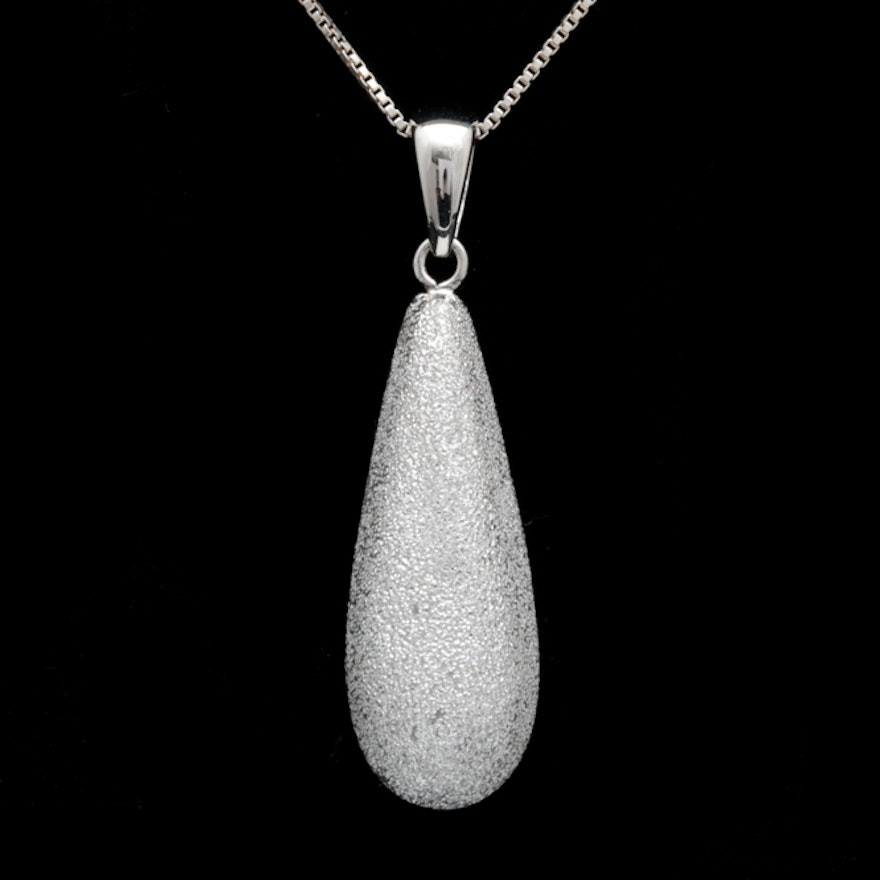 Bastian Sterling Silver Pendant with Chain