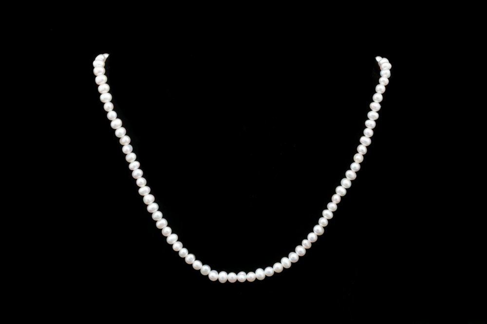 Sterling Silver and Pearl Necklace