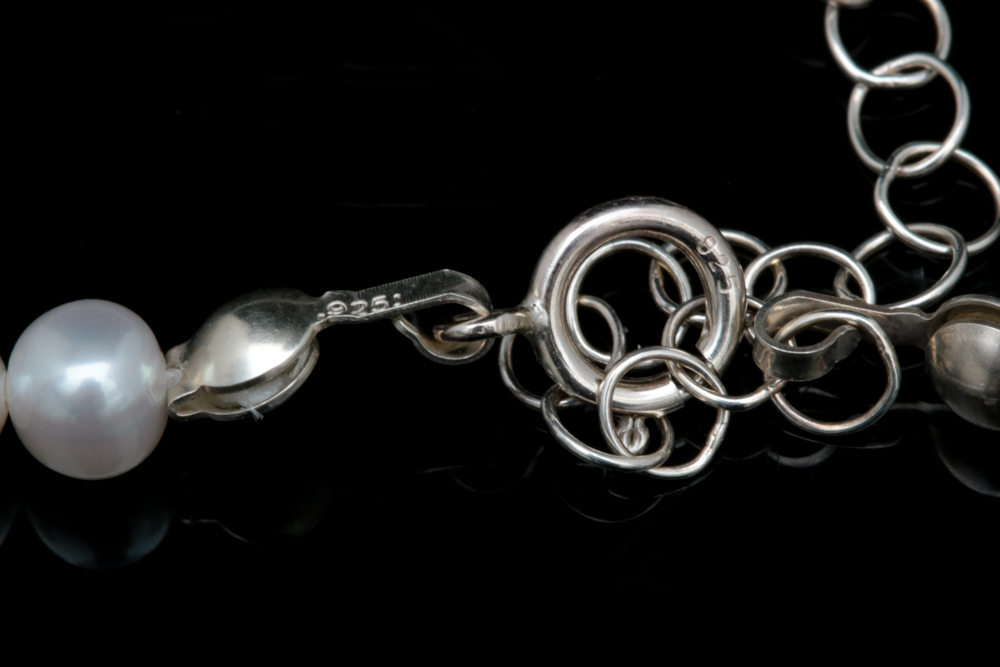 Sterling Silver and Pearl Necklace