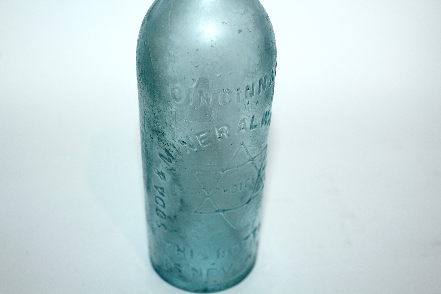 Antique & Vintage Colored Glass Bottles