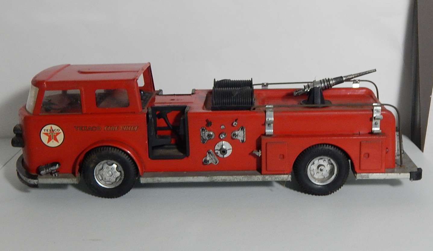 Vintage Buddy L Texaco Fire Truck