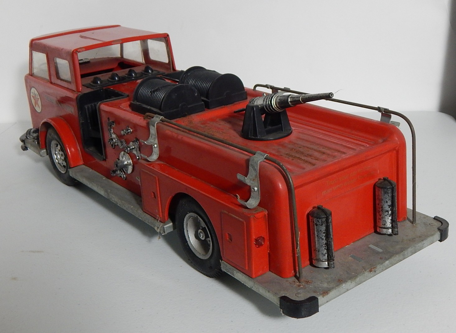 Vintage Buddy L Texaco Fire Truck