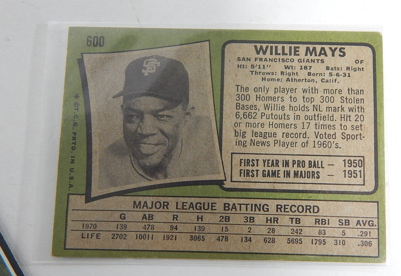 1971 Topps Baseball Card Collection