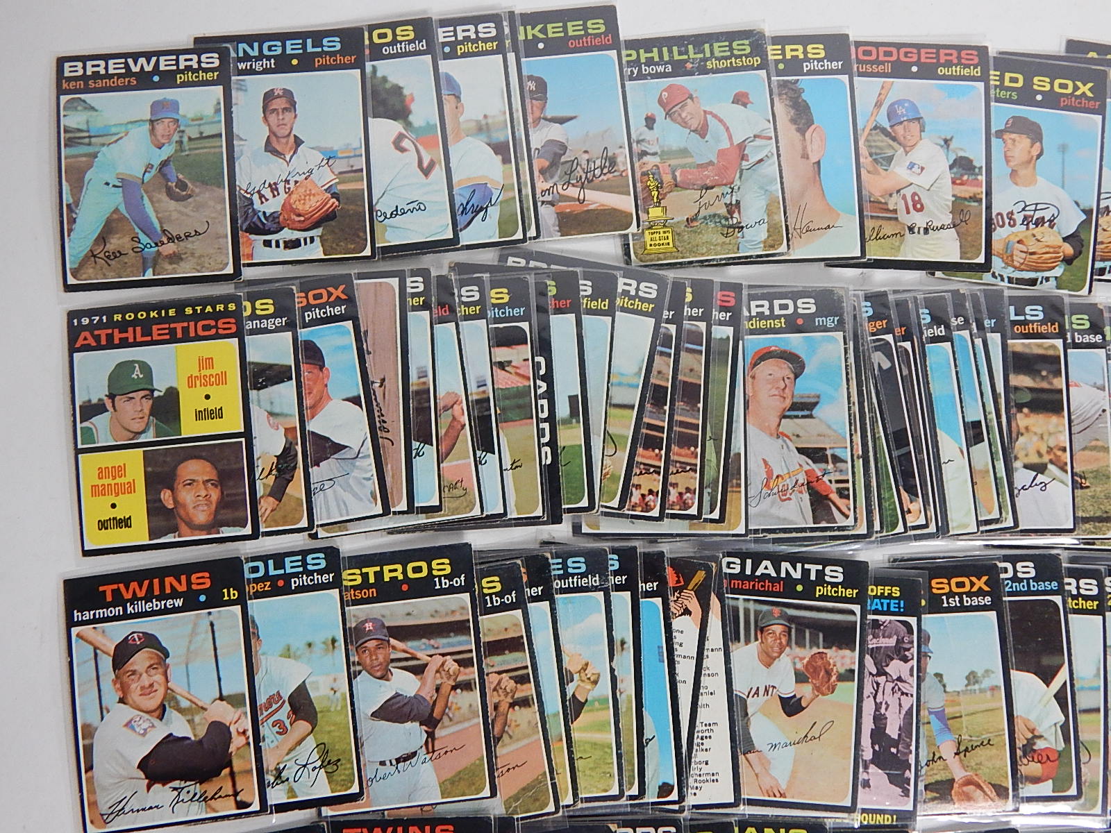 1971 Topps Baseball Card Collection