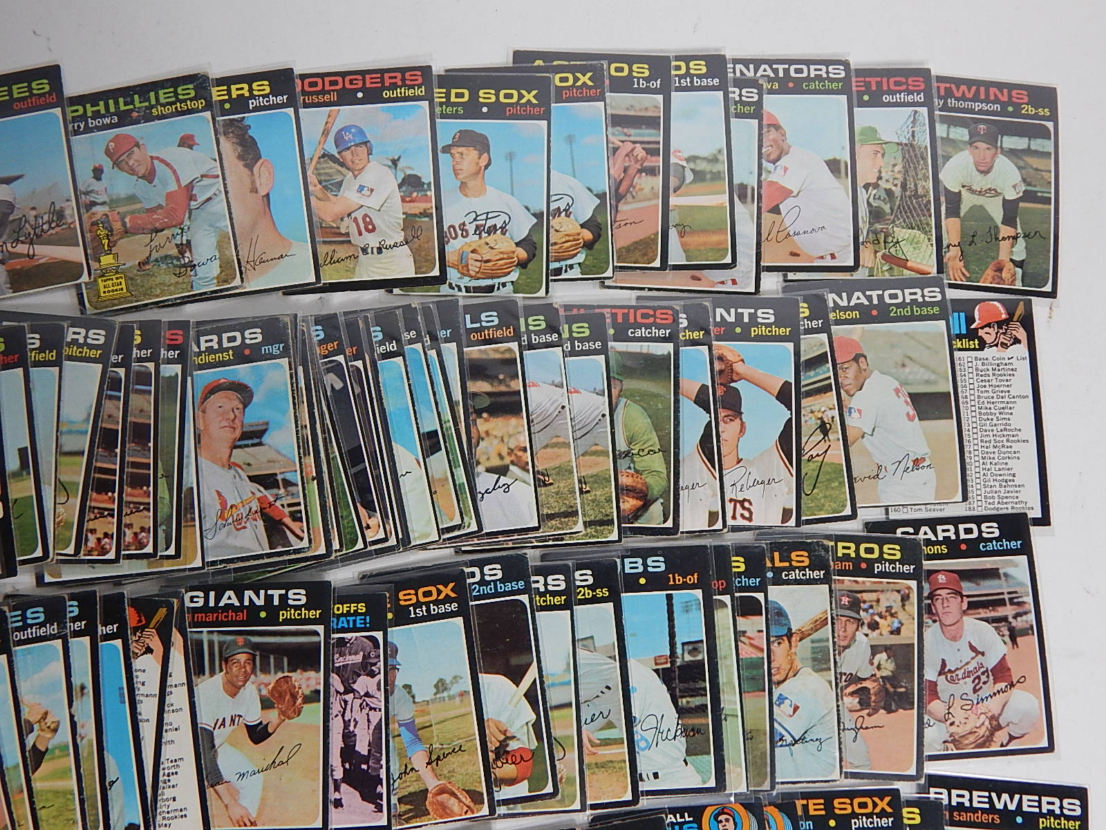1971 Topps Baseball Card Collection
